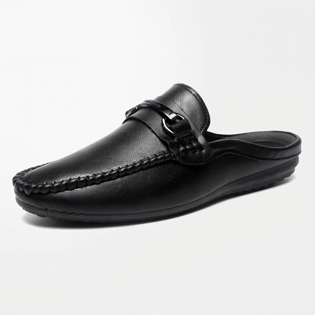 Burano Leather Mules — Allyours Closet (view 6)
