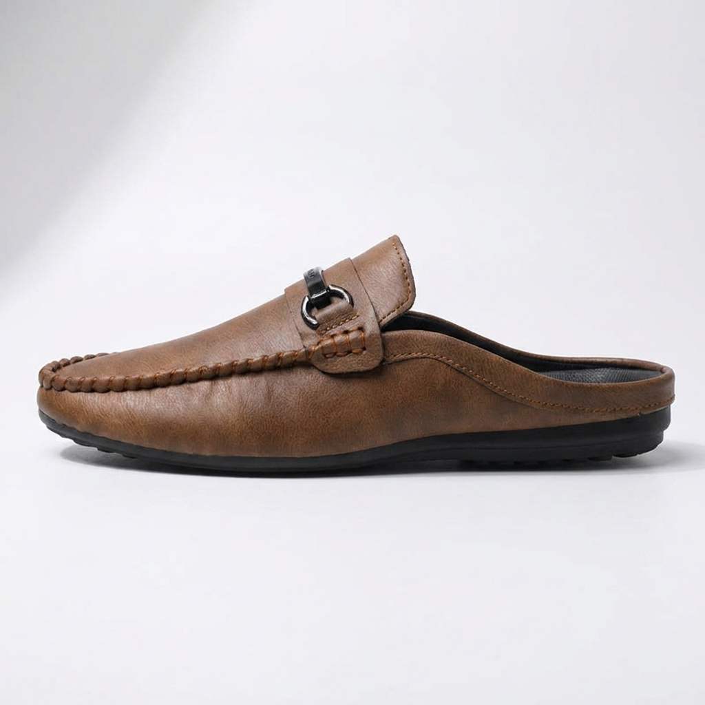 Burano Leather Mules — Allyours Closet (view 2)