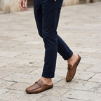 Burano Leather Mules — Allyours Closet (view 5)