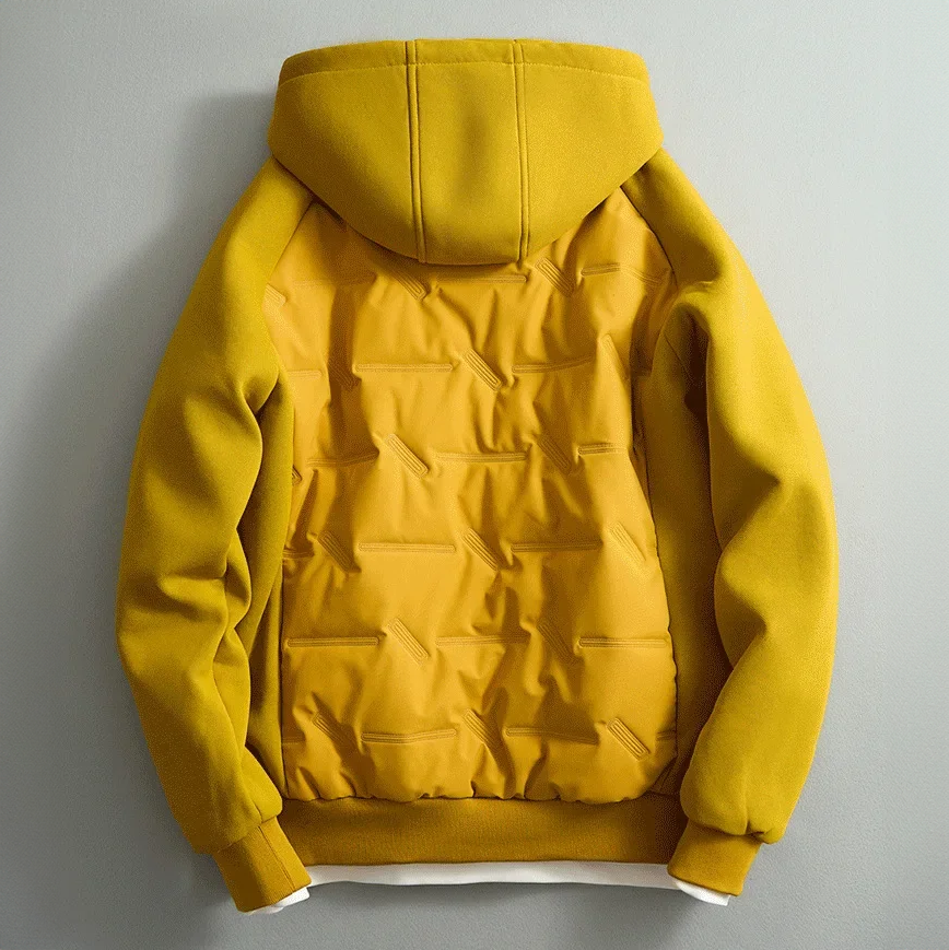 Idris | Hooded Oversized Sleek Coat — Allyours Closet (view 12)