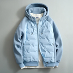 Idris | Hooded Oversized Sleek Coat — Allyours Closet (view 3)