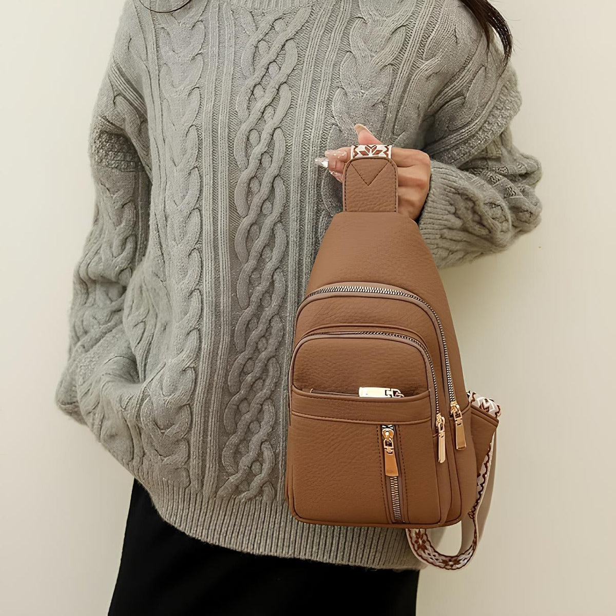 Anti Theft Crossbody Bag