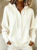 Gabriela | Ribbed Oversized Structured Cardigan — Allyours Closet (view 2)