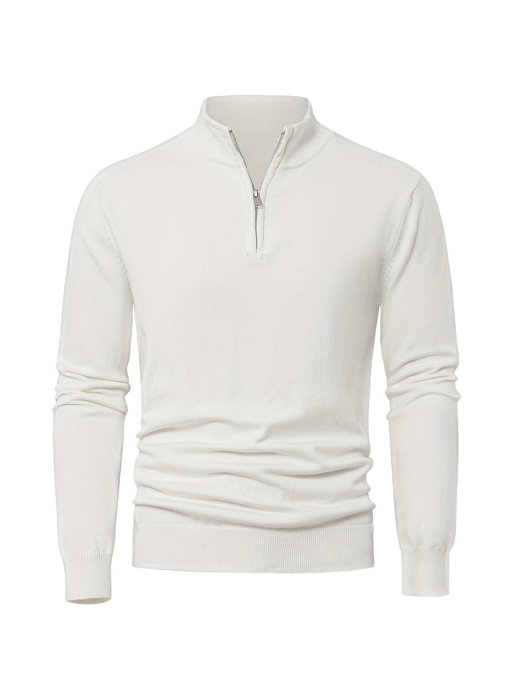 Nikhil | Zip-Up Longline Heritage Sweater — Allyours Closet (view 10)