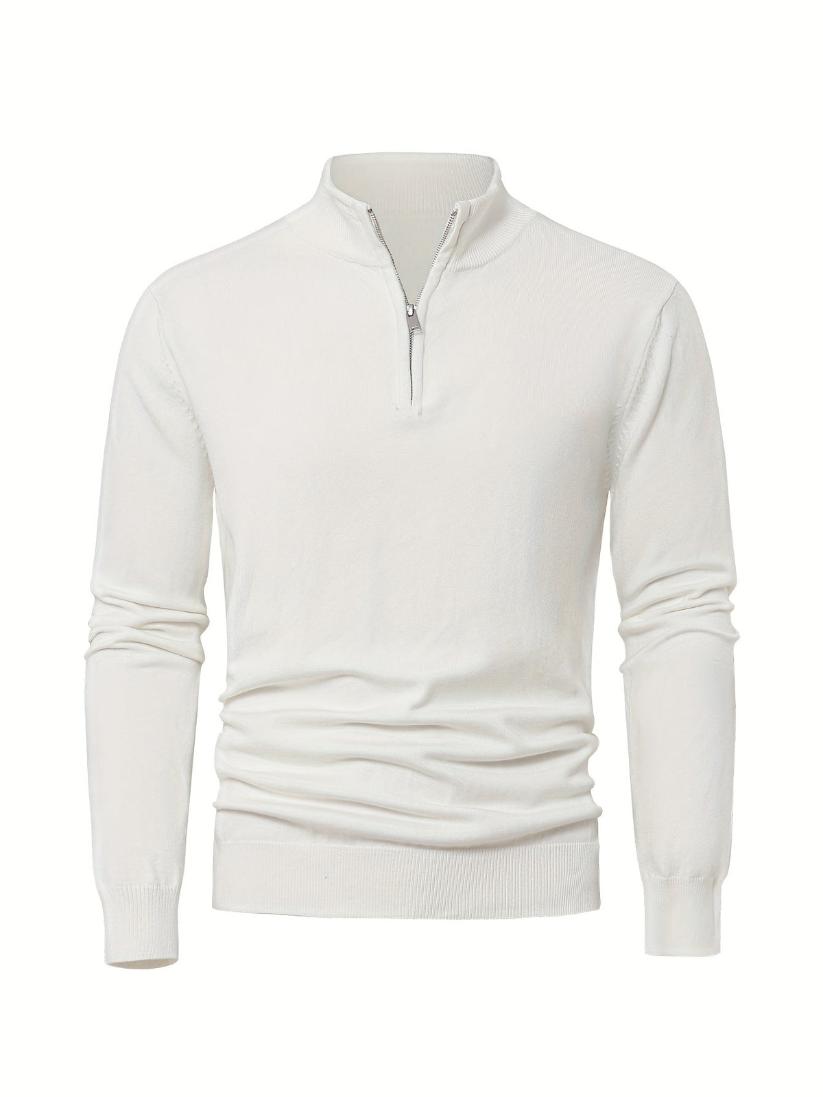 Nikhil | Zip-Up Longline Heritage Sweater — Allyours Closet (view 10)
