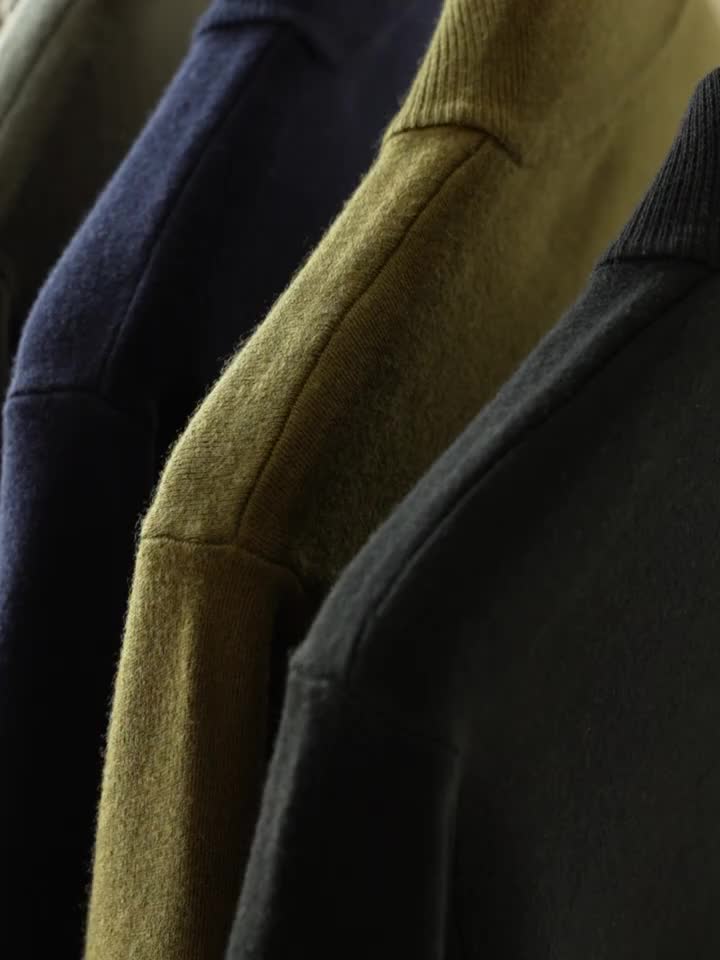 Nikhil | Zip-Up Longline Heritage Sweater — Allyours Closet (view 12)