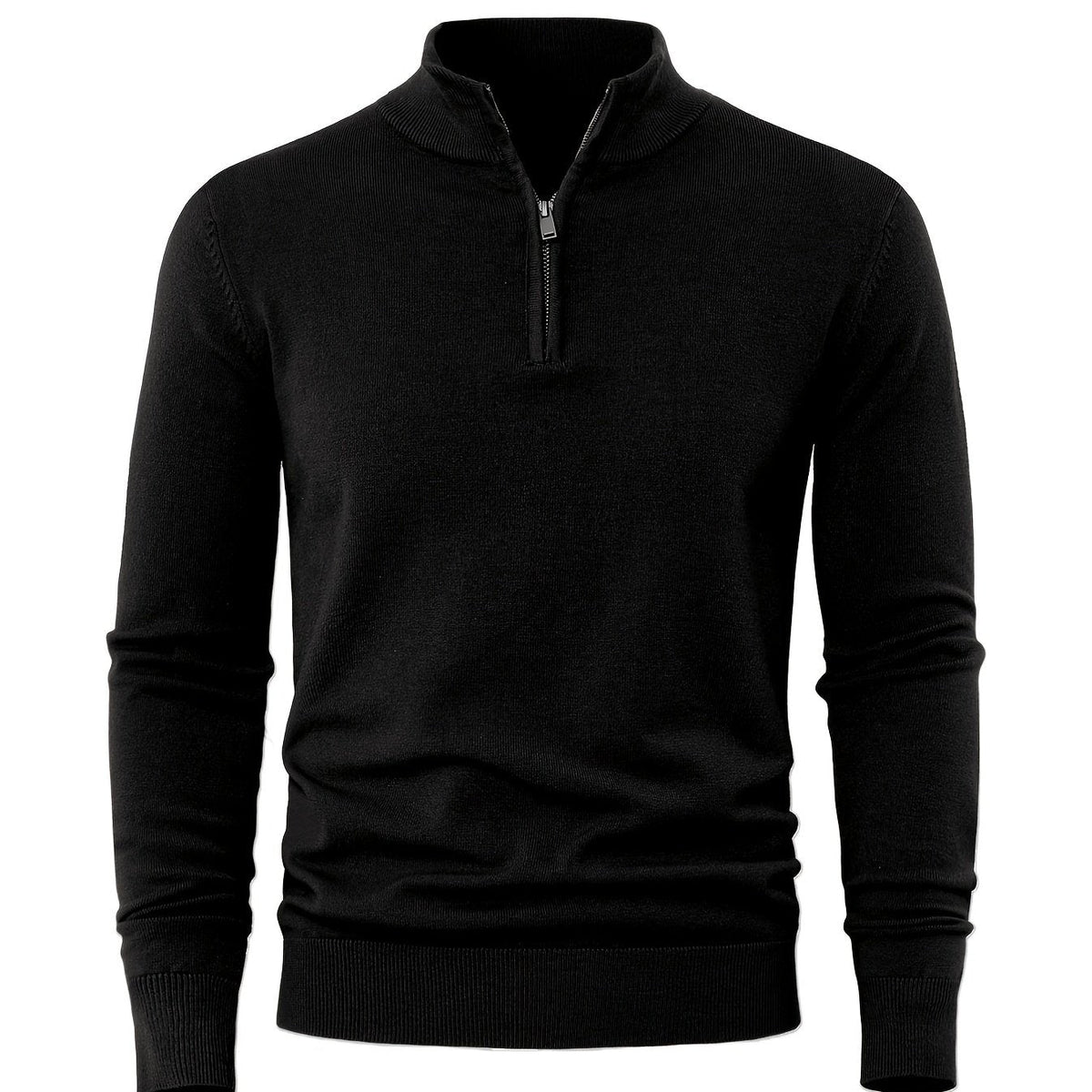 Nikhil | Zip-Up Longline Heritage Sweater