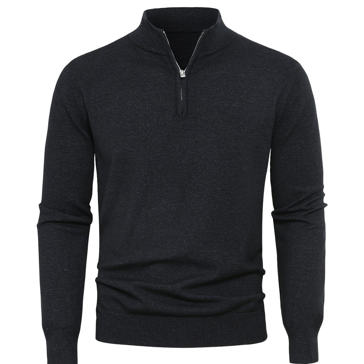 Nikhil | Zip-Up Longline Heritage Sweater