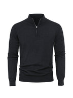 Nikhil | Zip-Up Longline Heritage Sweater — Allyours Closet (view 2)