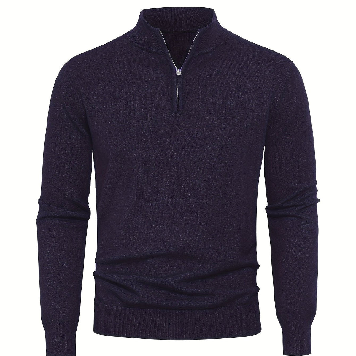 Nikhil | Zip-Up Longline Heritage Sweater