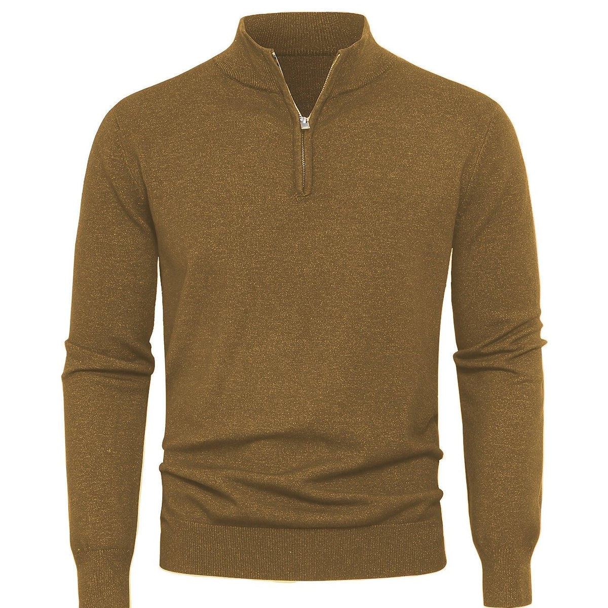 Nikhil | Zip-Up Longline Heritage Sweater