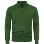 Nikhil | Zip-Up Longline Heritage Sweater