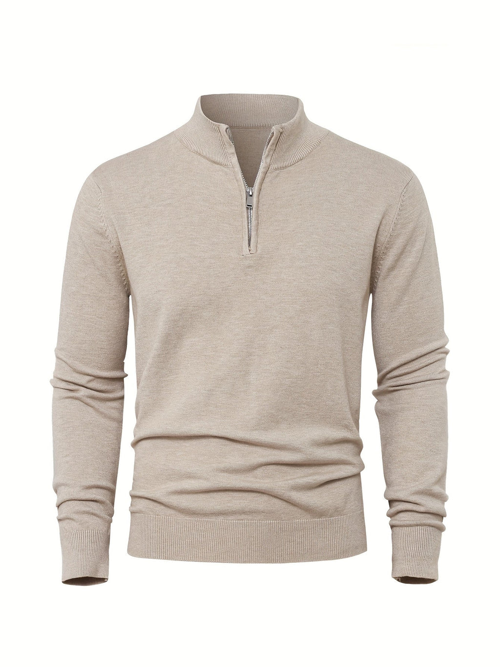 Nikhil | Zip-Up Longline Heritage Sweater — Allyours Closet (view 3)