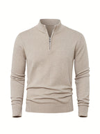 Nikhil | Zip-Up Longline Heritage Sweater — Allyours Closet (view 3)