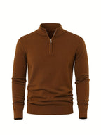 Nikhil | Zip-Up Longline Heritage Sweater — Allyours Closet (view 4)
