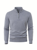 Nikhil | Zip-Up Longline Heritage Sweater — Allyours Closet (view 6)