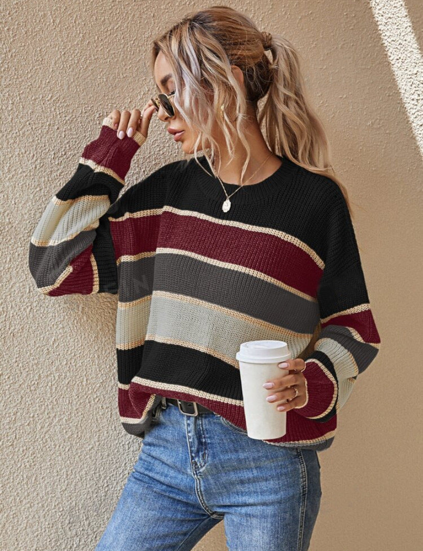 Somin | Chunky Oversized Classic Sweater — Allyours Closet