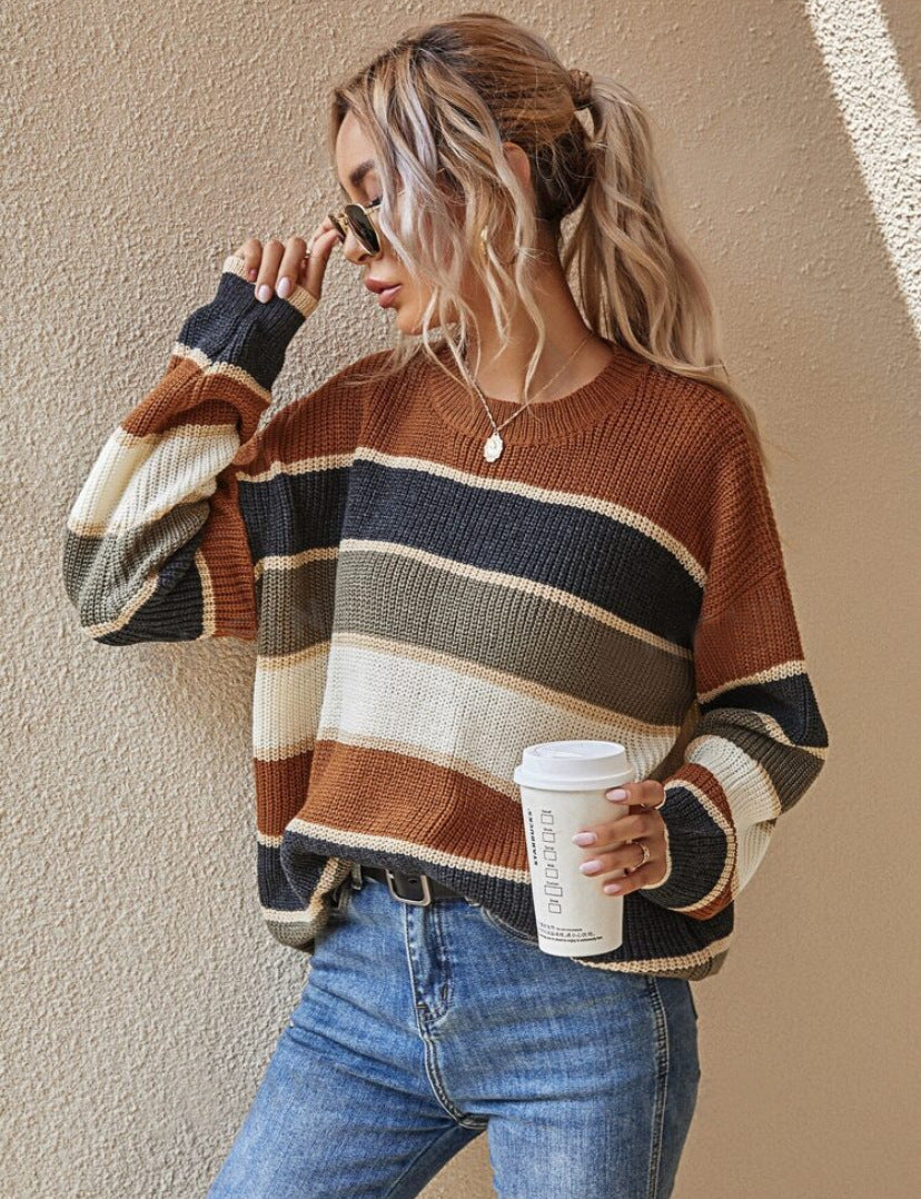 Somin | Chunky Oversized Classic Sweater — Allyours Closet (view 2)