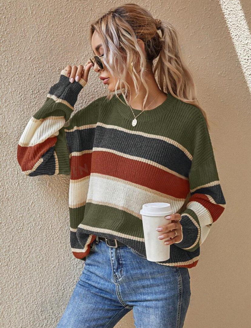 Somin | Chunky Oversized Classic Sweater — Allyours Closet (view 3)