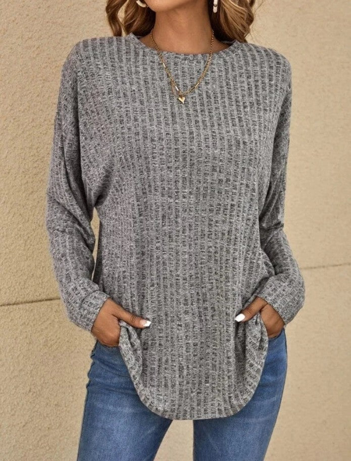 Thibaud | Oversized Longline Effortless Sweater — Allyours Closet (view 3)