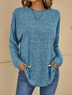 Thibaud | Oversized Longline Effortless Sweater — Allyours Closet (view 4)