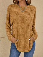 Thibaud | Oversized Longline Effortless Sweater — Allyours Closet (view 6)