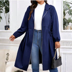 Vilde | Hooded Zip-Up Contemporary Coat — Allyours Closet (view 2)